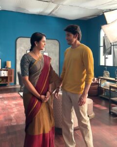 Chaitra Reddy Instagram - It was great working with u @urstrulymahesh sir ❤️

Here is the new Brand Ambassador 
Super Star @urstrulymahesh for #BambinoVermicelliNutrition 🥗 
Casting done by @over7productions 

@bambino.agro @ameyamfilms #LakshmanPaladuguu

 “It Was A Pleasure Working With You @vijayanand4444 @actorshaani