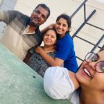 Chaitra Reddy Instagram - Hello 😻here’s little geek chic - telling about her cute little family - 1st comes my father who stand strong in all my moves and supports me for what I do ❤️ 2nd my sister who take all my flaws and calmly put me into right path when ever my life takes a wrong direction ❤️ 3rd finally here comes our super woman who take care of all us the above to keep us moving uninterrupted In our path ❤️ love my family❤️because of them I’m here today , standing firm in the right place 🥰 #family#familyiseverything