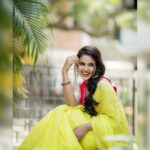 Chaitra Reddy Instagram - 💖💛 • • • Saree : Sareegasm Jewelry : bcos_its_silver Blouse : yoshnasbyela Click: camerasenthil Mua : jozing_makeup Hairdo : vyshalisundaram_hairstylist Location: thelightupstore