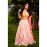 Chaitra Reddy Instagram - ✨G•L•O•W✨ •• •• •• •• •• Costumes: @yoshnasbyela Jewelry: @hitharajewelry Mua : @priyadharshini.makeupartist Hairstylist: @nazia_hair_and_makeup Photography: @manikandan.s.t @abhilash_rangi Location: @baywatchb07