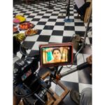 Chaitra Reddy Instagram - •°What we get to see and what is the actual scenario is completely different ! •° •° •° •° •° •° So much of hard work ,many people efforts to get one small or a big scene shoot , what we see on frame is so beautiful but to make it look beautiful - behind the camera I get to see many people sweating head to toe ! This post is to say my recent love towards being a technician has increased ! I'm looking forward to become a hard working technician in future 😍 so much love to all the technicians there ♥️who can work so effortless 😘 Dedicating to all the technicians and to my super cool technician @rakeshsamalafilms 💕•°