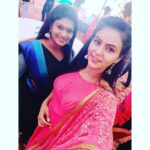 Chaitra Reddy Instagram – Where it all started 🤩
Love, laughter, longings🤩 
Best thing happened @zee5tamil launch was @nakshathra_official @reshma_reya @shabbo143_ ( we din click picture together that day in my phone )🙈🤩 And this beautiful costume of mine is sponsored by:@anjushankarofficial 🤩 thank you so much for helping me 🤩 The Leela Palace Chennai