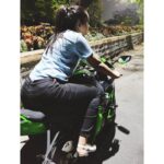 Chaitra Reddy Instagram – The only thing better than a superbike••• is a women riding it🥰 
Vrrooommm vrroooommmmmm🏍️
•
•
•
Bike sponsored by -@rax.stargazer🤣😅
Photography by -@rax.stargazer 🤭😘