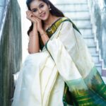 Chaitra Reddy Instagram - Just a VIBE ✨ MUA- @sugunadevi_makeup_artist Saree and blouse - @ivalinmabia Photographer- @lightmonkstudios Editing - @thejan__
