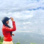 Chaitra Reddy Instagram - I feel like an Angel because I am on Clouds 👼☁🌥😍😘❤❣👰👼 #free_soul #nature_love 😘❤🌥 #poser 😘😜