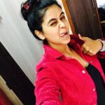 Chaitra Reddy Instagram - Morning bliss 😘😇 the happier you live the happier you feel 😄😍 happiness is the ultimate solution for all the sorrows and difficulties so hit it hard and RISE like a SUN 🌄🌞 😉 Good morning all 😍😘😘 loads of love from #Shravani_😘😘 #morning_selfie #bliss #happiness #positive_vibes 😄😇😇