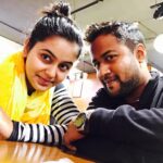 Chaitra Reddy Instagram - Meeting our best frnd after a long lyk feels so good 😜😘😍😍#wellwisher#bff 🤓🤓