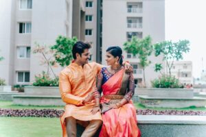 Chandan Kumar Instagram - Magic of new beginning ❤️❤️ 

Photoshoot- @glamshotz_official 

@makeupby_tejashwini 
@glamshotz_makeovers 

@chandan_kumar_official