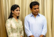 Chandini Chowdary Instagram - Thank you @ktrtrs garu for launching our trailer