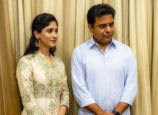 Chandini Chowdary Instagram - Thank you @ktrtrs garu for launching our trailer