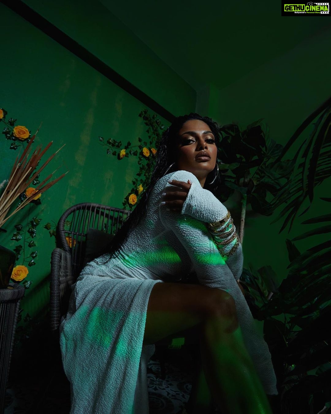 Chandrika Ravi Instagram - You drive me wild. Photo - @eyeattracti0n Styling - @styledbyambika Hair & Makeup - @beautybynic Location - @atthejoop Wearing - @nakedwardrobe @publicdesire @shopmarrincostello @viennejewels
