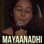 Darshana Rajendran Instagram – Thank you all for the Bawra love :) Watch the beautiful beautiful Mayaanadhi if you haven’t already. And watch my girls @leo_lishoy and @aishu__ cheering me on in the longer version (in bio). Aren’t they the cutest! :) For everyone who is asking, this is my most favourite song Bawra Mann from the film Hazaaron Khwaishein Aisi. 
#mayaanadhi #bawramann