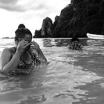 Darshana Rajendran Instagram - "Promise me that we'll go back to the beach for our next trip also?" . Phi Phi Island and Krabi with my water babies :)