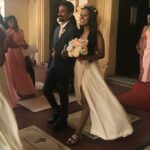 Darshana Rajendran Instagram – We made it, Boos! Allllll the love in the world :) #thelittleboowedding #happiestweddingever #boosbythebay #mytinylittlebabygirlismarried