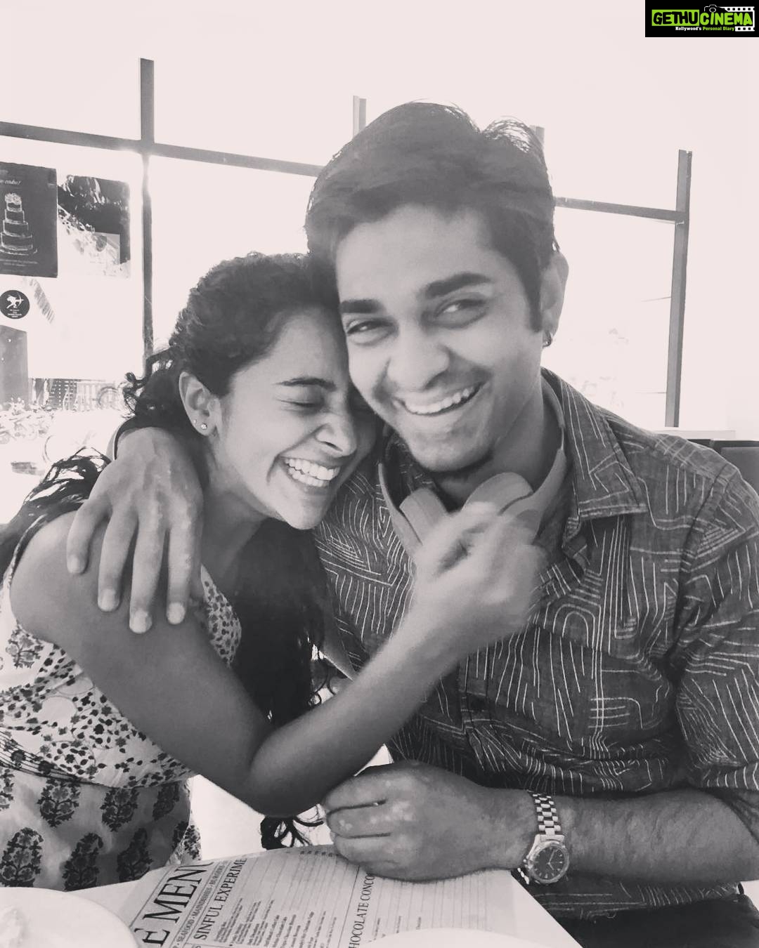 Darshana Rajendran Instagram - Nipunzel and Namtam mornings.