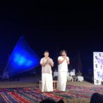 Darshana Rajendran Instagram - Sami and Vedanth at the Urur-Olcott Kuppam Vizha.