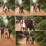Darshana Rajendran Instagram - When my favourite monkeys came to watch Monkey and the Mobile at Adishakti :) Adishakti Theatre
