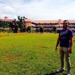 Darshana Rajendran Instagram - Wiggly nose and I went back to our beautiful beautiful school :) Maradu, India