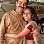 Darshana Rajendran Instagram - Acha with his favourite daughter :)