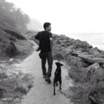 Darshana Rajendran Instagram - #puppywhisperer Varkala Beach