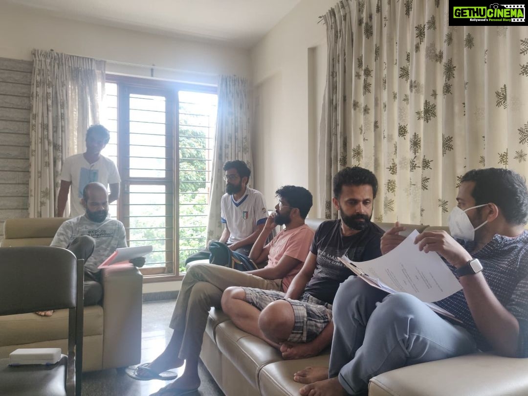 Darshana Rajendran Instagram - I really appreciate getting to do what I do as an actor, because of which I rarely acknowledge the fact that shoots can be emotionally and physically draining. We often shoot long hours, away from our homes, our people, and craving for as much as the comfort of our own beds. Each new shoot feels like the first day of school all over again. As much as I enjoy it, it always takes some getting used to. And then there are those rare sometimes where an hour into a set has you feeling all right. That is exactly what happened with this project. We just got done shooting for this beautiful film and I couldn’t be more grateful - for the beautiful people, for repeatedly having found home away from home, and, as always for the joy of getting to do what I love so much.