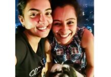 Darshana Rajendran Instagram - I first discovered acting in 2011. I loved my first experience on stage so much that it's a feeling that I've constantly tried to hold on to, to recreate, to relive. I've been acting for 10 years since, but C U Soon in many ways felt like that first time again. And that's one of the many things that made it so special for me. It's been one year since the film released and I can't help but think of these incredible people who made it happen, in some almost-impossible circumstances. So much love and gratitude for Anumol, for C U Soon, for this lovely, lovely team. @maheshnarayan_official, Fahadh, @nazriyafahadh, @roshan.matthew, @sajimonprabhakar @urali_, @utharakrishnan, @amaldaliz Vaishak, Shukoor, @maala.parvathi,@saijukurup, @vaishuv__, @kunalrajan, @gopisundar__official, @_vishnugovind @naveen_nazim, @sushintdt, @farhaanfaasil, Kottayam Ramesh, @neeraja.rajendran, @urmilakrishnan, @sushintdt, @rahulradhaakrishnan, Akhil, Altaf, @shaheenthaha and my most favourite Oreo :) #cusoon #cusoononprime