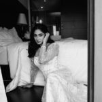 Deepti Sati Instagram - Sitting waiting for my ☺️ . . . 🍔🌭🌮🌯🥙🥪🍗🍖🥓🍜🍳🥞🍪🧁🍩🍧🍨🍮🥧🍭🍫 Captured by : @clintsoman Wearing : @infineline_label Mua : @vijetha_karthik
