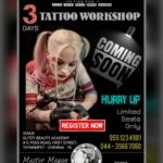 Dharsha Gupta Instagram - ❤Tattoo workshop @glitzy.__ @swetha_vinush ❤ Teynampet,chennai