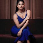 Divya Bharathi Instagram - Dear diary, I love my life 💙 📿 @fineshinejewels 💄 @lakshmiajay_makeupartistry 👱‍♀️ @mani_stylist_ 📸 @pictures_by_dhinesh_siva