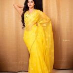 Divya Bharathi Instagram - Forever a saree girl💗 Beautifully designed by @razak_creations Mua @charithramarlechaa Hair by @thamizh.hairstylist Shot by @pictures_by_dhinesh_siva @studio_d_weddings