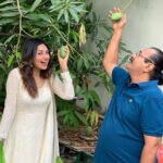 Divyanka Tripathi Instagram - So subtly you made me a mini-you! You taught us how to stay positive, respect all people alike, stay confident in all circumstances and stay a child forever! Thanks for being You papa...we got the best values from you! #HappyFathersDay Love you lots, Chaani #PhotoAlbum
