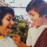 Divyanka Tripathi Instagram - You are my first buddy, foodie dost, wrestling opponent, teacher, and protector. Happy Birthday Sweety!!!!One of the most beautiful parts of my life is YOU @priyanka_sameer_tiwari! #ChildhoodPics #SisterLove
