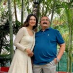 Divyanka Tripathi Instagram - So subtly you made me a mini-you! You taught us how to stay positive, respect all people alike, stay confident in all circumstances and stay a child forever! Thanks for being You papa...we got the best values from you! #HappyFathersDay Love you lots, Chaani #PhotoAlbum