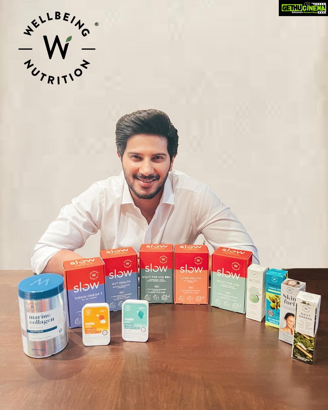 Dulquer Salmaan Instagram - I’ve always been curious about being part of an amazing health and wellness brand. Whether it’s my family or friends I insist on all of us taking our multivitamins and nutritional supplements on a regular basis. It is during the pandemic that I stumbled upon @wellbeing.nutrition and found out how they had simplified the consumption of multivitamins. And since then I was hooked, one product at a time. After spending time with the founders and studying the company I decided to invest in @wellbeing.nutrition ! And I couldn't be happier to bring to you all products that I personally consume and believe in. Here's to us going from strength to strength together @avnishchhabria 💪 Can't wait for all of you to try these out and let me know what you think ❤️ #HealthOverEverythingElse #WellbeingIsImportant #Investment #Collab #serialinvestor