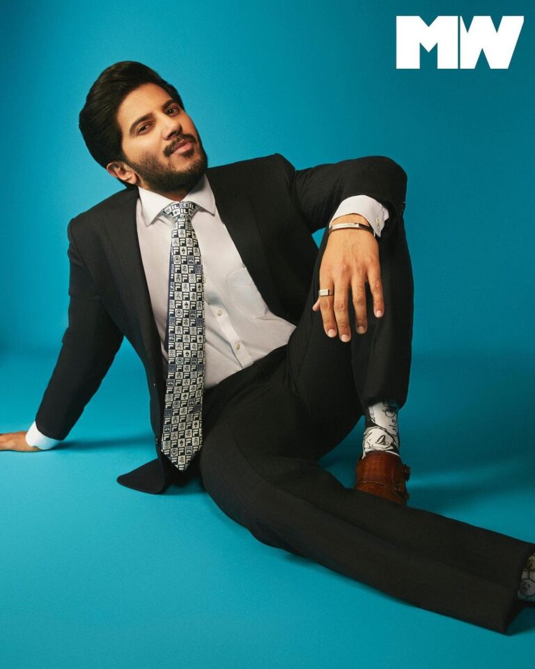 Dulquer Salmaan Instagram - Suits me just fine🕴 All Jewellery by Men of Platinum @menofplatinum All Clothing by Brooks Brothers @brooksbrothers.india Shoes by @saalvi_by_Kaarigar Photographer: Rahul Jhangiani @rahuljhangiani Art Director : Tanvi Shah @tanvi_joel Fashion Editor : Neelangana Vasudeva @neelangana Art Assistant: Siddhi Chavan @randomwonton Make-Up: Biju M Bhaskaran @bijubhaskarsami Hair: Pratik Patkar @pratikpatkar_hair Celebrity Manager: Vaishali Bhatia @vaishalib2907 (Matrix IEC) Location Courtesy: Rika, Park Hyatt Hyderabad @parkhyatthyderabad