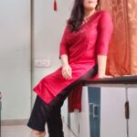 Falguni Rajani Instagram - Outfit -: @arayna.india Fir buy :- https://www.amazon.in