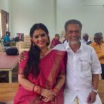Fathima Babu Instagram - With Babu today at a wedding