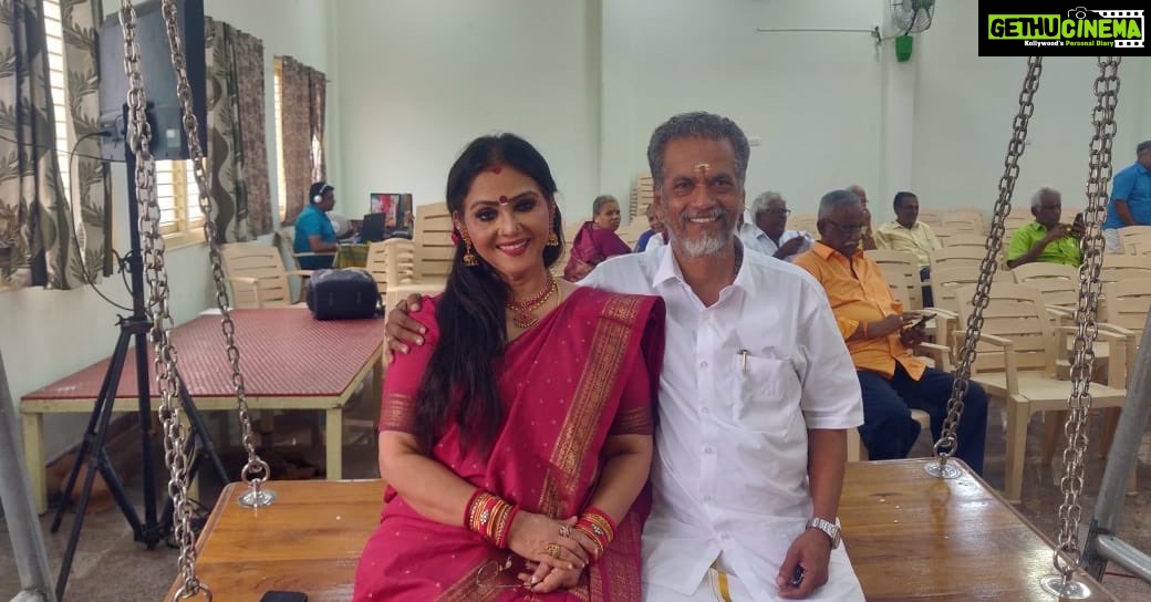 Fathima Babu Instagram - With Babu today at a wedding