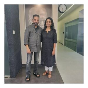 Gayathrie Instagram - Words cannot express how much #vikram means to me! The love and appreciation in the last 3 days has been overwhelming! 🤍
It's a dream come true, to be a part of a Kamal sir project! (somebody pinch me please!)
To work alongside #FahadhFaasil (this man and his eyes!! ) !
To have @anirudhofficial 's magical tunes playing while I watch myself on screen! @girishgangadharan എന്നെ വളരെ സുന്ദരിയാക്കി മാറ്റിയതിന് നന്ദി
And something I never even imagined, was to be a part of Lokesh Kanagaraj's multiverse! 
Thank you, for believing in me @lokesh.kanagaraj 🤍🤍🙏
Thank you for the opportunity @rkfioffl , @ikamalhaasan sir #Mahendran sir 🙏🙏😊
.
.
#vikram  #bestbirthdaygift #grateful