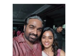 Gayathrie Instagram - 🔪 but first, let me take a selfie! 😛 . . When #Sandhanam met #gayathri . . . #behindthescenes #vikram #iykyk #killerselfie
