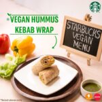 Genelia D'Souza Instagram - If food is love, then the #StarbucksVeganMenu is love at first bite!😍 Relish the newly-launched #StarbucksVeganMenu in association with @imaginemeats !🥰 Pick your favourite from the range of three delicious treats - #VeganSausageCroissantRoll , an appetizing vegan sausage encased in a croissant pastry, our #VeganHummusWrap, the soft green peas hummus and pickled carrots wrapped in a whole wheat tortilla and our #VeganCroissantBun, a scrumptious patty filled with tomatoes, sautéed veggies and a chermoula spread.💚  Get your loved ones along to try this delicious range, today!😋 *Available in select stores only