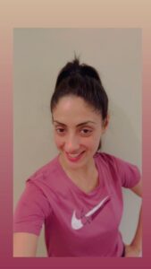 Gurleen Chopra Instagram - BREAST TIGHTENING YOGA 🧘‍♀️
