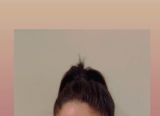 Gurleen Chopra Instagram - BREAST TIGHTENING YOGA 🧘‍♀️
