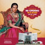 Harshika Poonacha Instagram – YOU ARE INVITED 🙏 
Please join us for the Re Opening of @joyalukkas MG ROAD today 19th June at 5pm .