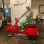 Huma Qureshi Instagram - Manifest your best life 💚 And while the Universe does it’s magic … continue to be a goofball … PS - no scooters or flowers were harmed during the making of this post .. #childatheart #goofball #neon #manifestation #mad