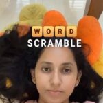 Ishika Singh Instagram - After maths it’s time for word scramble …. #wordsofwisdom #wordswag #scramble #scrambler #wordscramble #ideal #relaxingathome #momlife #actorslife #actor #reelitfeelit #videoreels #reelkarofeelkaro #reelsvideo #reelitfeelit❤️❤️
