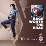 Jacqueline Fernandez Instagram - @VanHeusenind Bags are worth the brag! Don’t forget to splurge on some jaw-dropping deals on Van Heusen handbags @myntra #MyntraEndofReasonSale #IndiasBiggestFashionSale #MyntraEORS2022 #VanHeusen #Ad