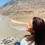 Jasmin Bhasin Instagram - #GoingPlacesWithPeople Jasmin Bhasin (@jasminbhasin2806 ) is among the most popular names in the silver screen industry and is currently in the limelight for her music videos, fashion sense, and upcoming Bollywood debut. Head to the link in bio where she shares with Travel + Leisure India & South Asia, how travel helps her essay different characters on screen and lets us in on some of her favourite shopping and culinary destinations around the globe. Also, follow our stories all day today for a glimpse from her trip to Ladakh. #jasminbhasin #ladakh #travel #traveltalks #travelgram Ladakh, India