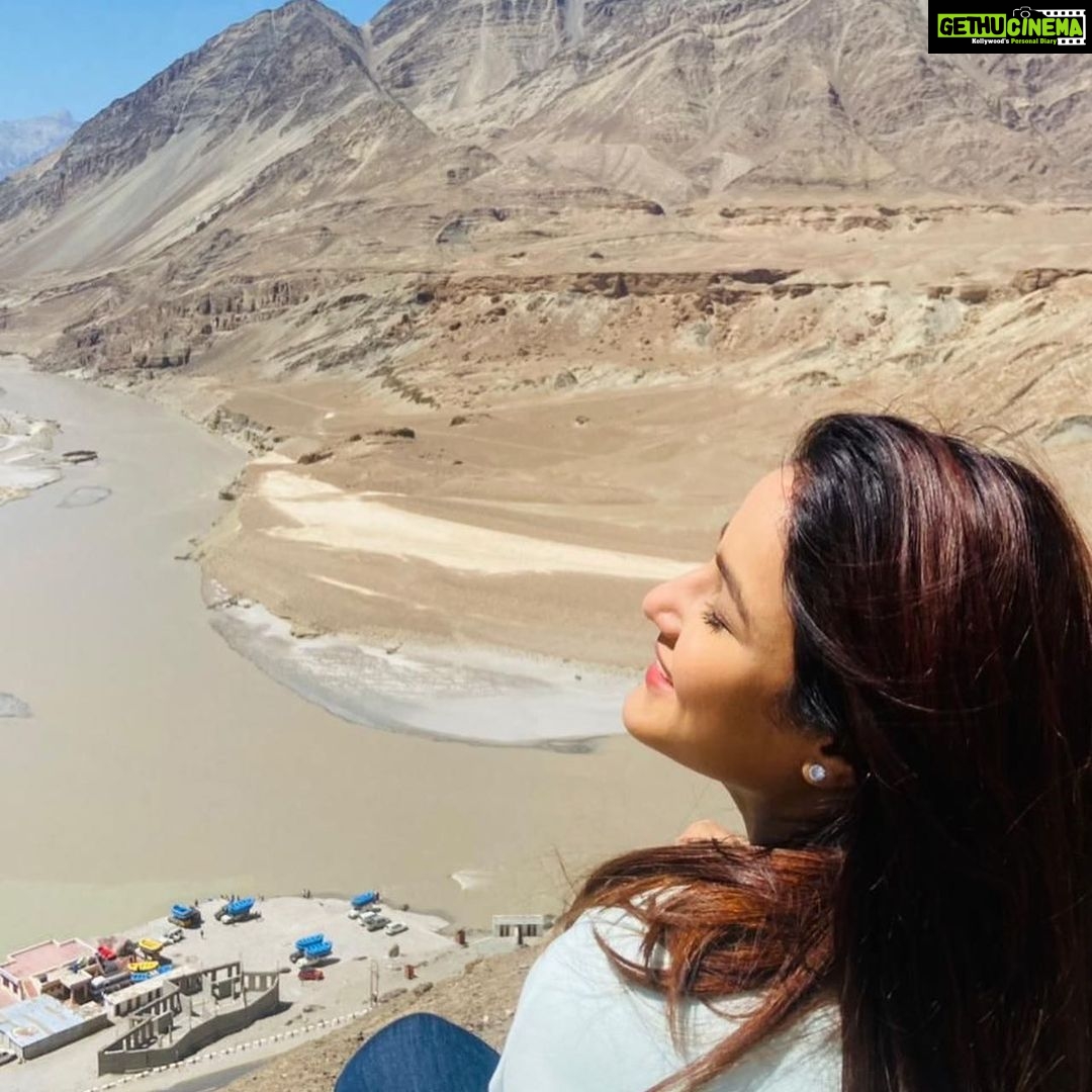 Jasmin Bhasin Instagram - #GoingPlacesWithPeople Jasmin Bhasin (@jasminbhasin2806 ) is among the most popular names in the silver screen industry and is currently in the limelight for her music videos, fashion sense, and upcoming Bollywood debut. Head to the link in bio where she shares with Travel + Leisure India & South Asia, how travel helps her essay different characters on screen and lets us in on some of her favourite shopping and culinary destinations around the globe. Also, follow our stories all day today for a glimpse from her trip to Ladakh. #jasminbhasin #ladakh #travel #traveltalks #travelgram Ladakh, India