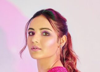 Jasmin Bhasin Instagram - Can you handle all this sparkle ✨✨✨ Styled by @ankiitaapatel assisted by @nehasarkar04 Outfit @aleta.official Accessories @the_jewel_gallery Makeup @richie_muah Hair @nidhiagarwalmua Shot by @visualaffairs_va